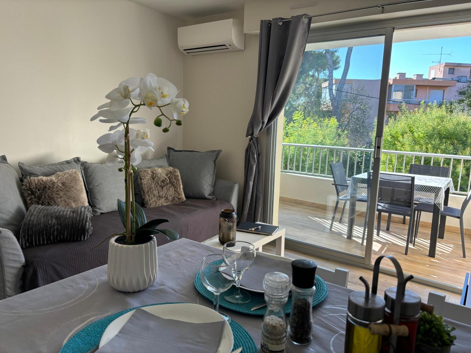 Proche Centre Sanary Studio Climatise 4 Personnes Luaran gambar